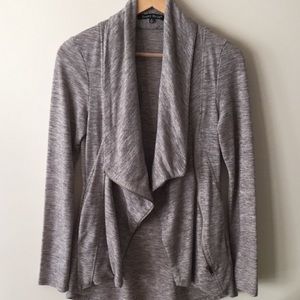 Sweet Rain Marled Yoga Zip Up